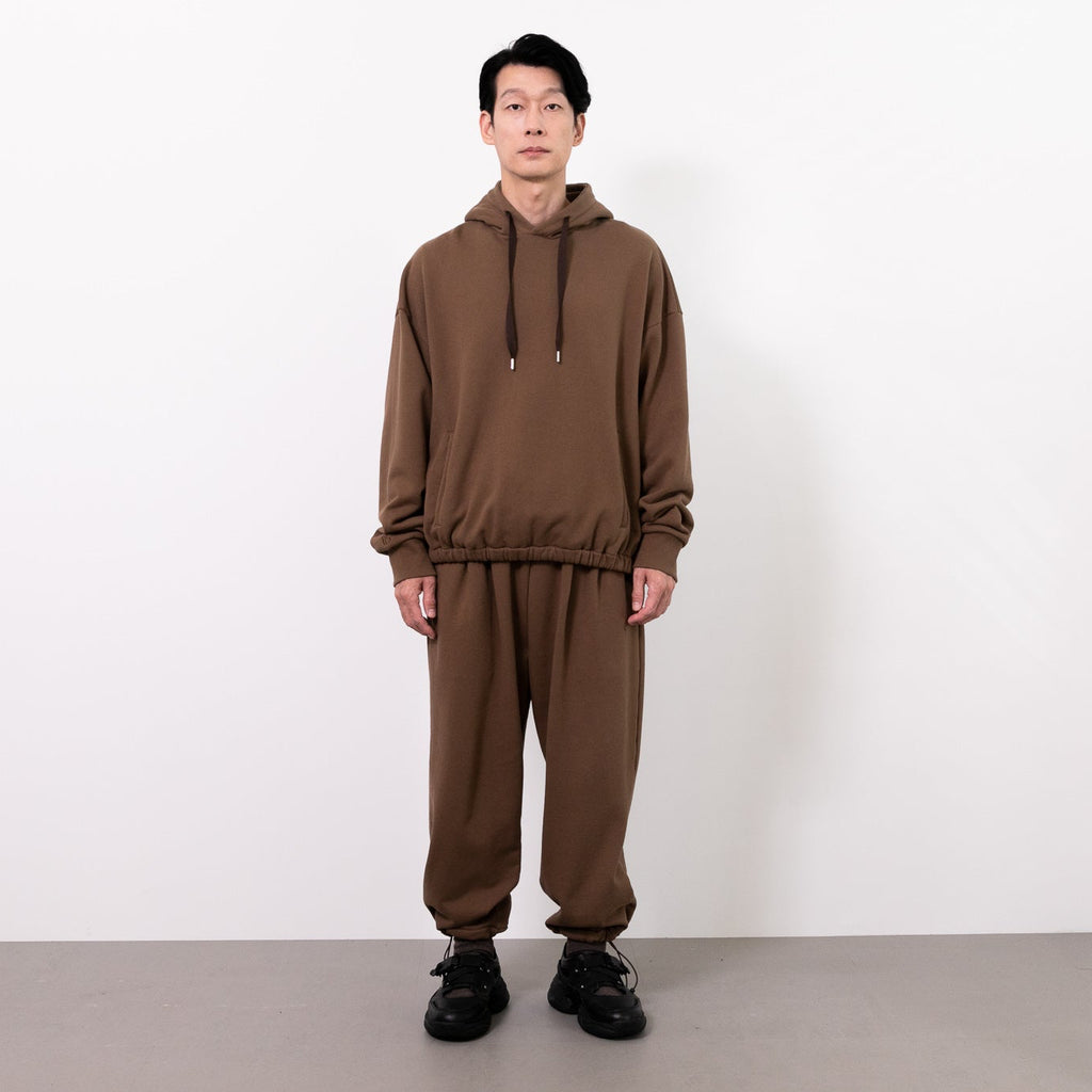 TWO-TUCKED URAKE SWEAT PANTS
