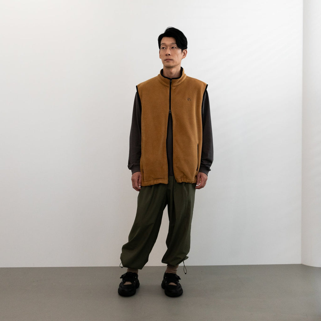 DRAPE  FLECE  VEST