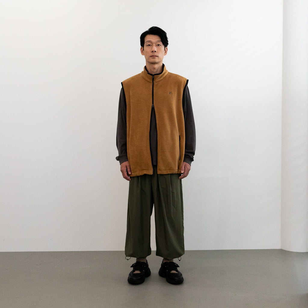 DRAPE  FLECE  VEST