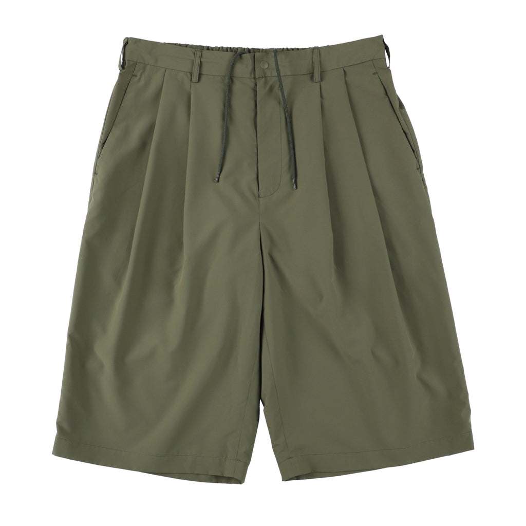 【新入荷】MINOTECH® TWO-TUCKED EASY HALF PANTS