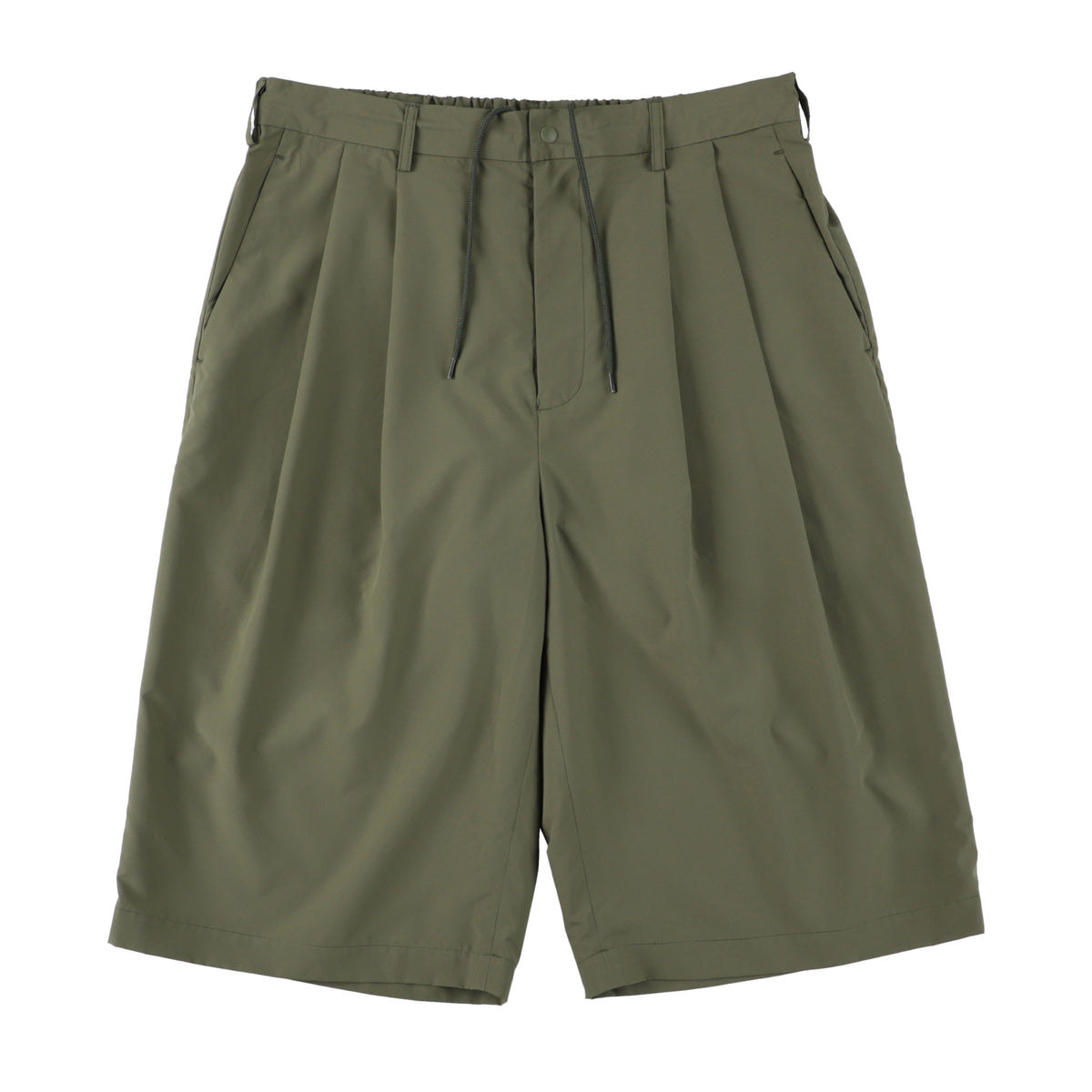 【新入荷】MINOTECH® TWO-TUCKED EASY HALF PANTS