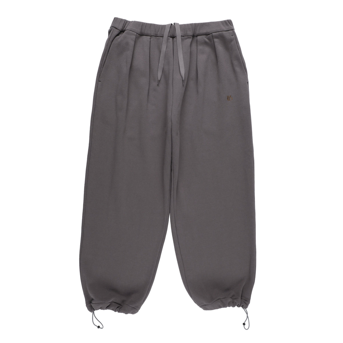 TWO-TUCKED URAKE SWEAT PANTS