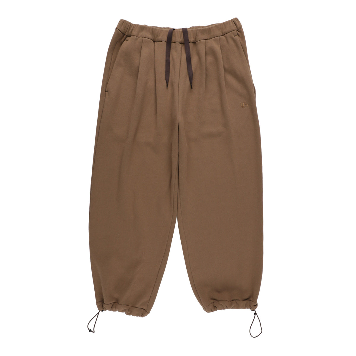 TWO-TUCKED URAKE SWEAT PANTS