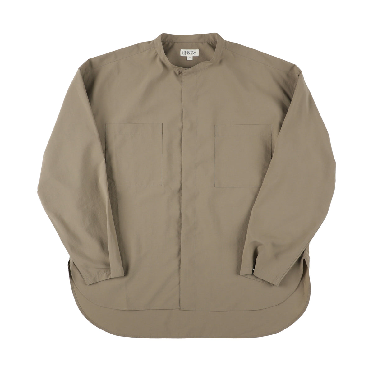 MINIMAL BANDCOLLAR  SHIRT