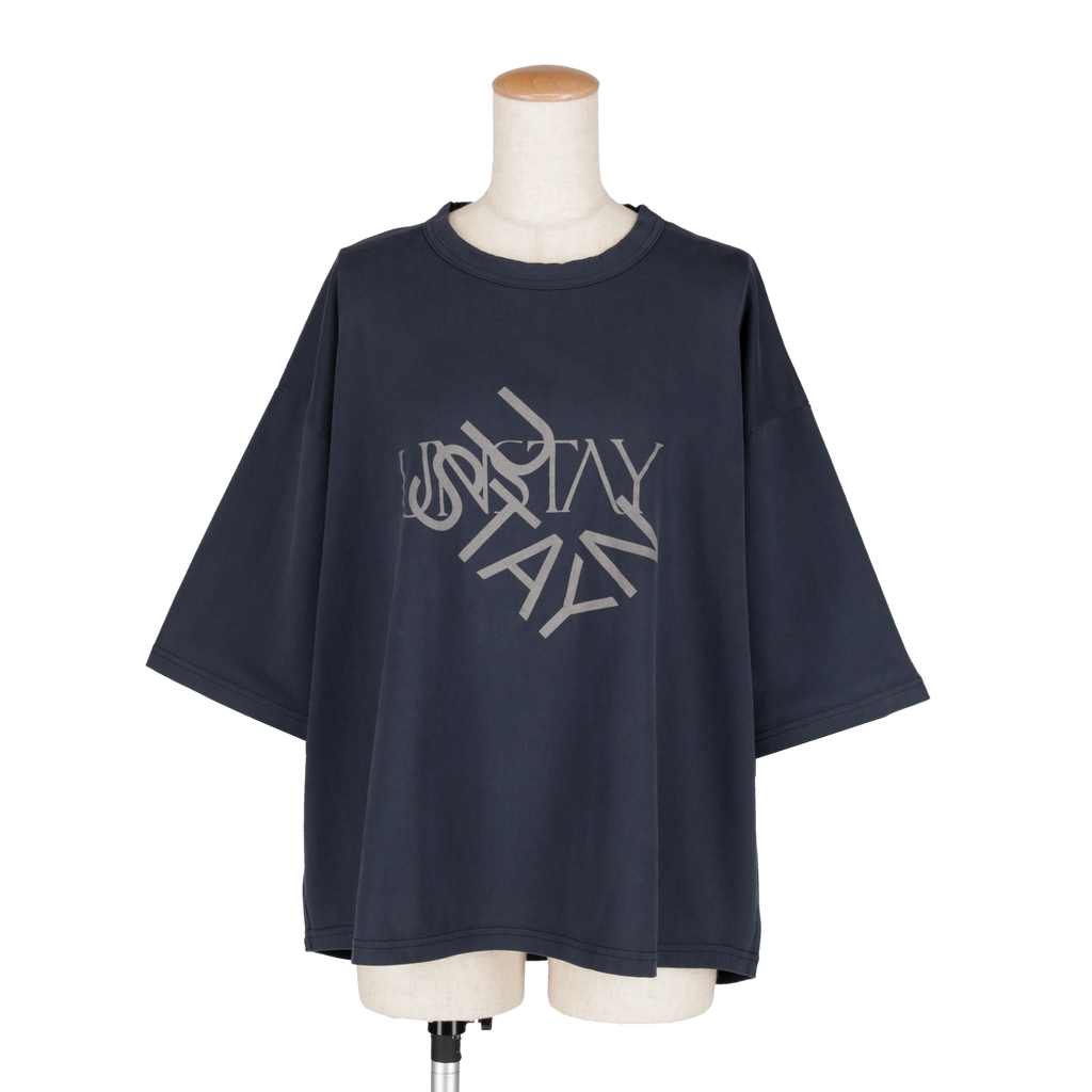 DISTOROTED LOGO TEE